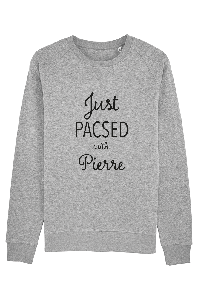Sweat Femme A Personnaliser Just Pacsed Nom
