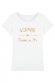 Témoin en or personnalisable - T-shirt Femme