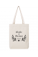 Tote Bag personnalisable pour Mariage - Duo coeur