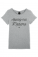 Appelez moi Madame Tshirt femme col rond