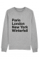 Paris Winterfell Sweat femme