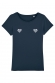 Coeur Foot -T-shirt Femme