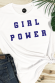 Girl Power -T-shirt Femme