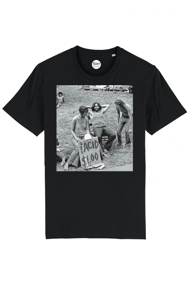 Tee shirt woodstock homme Clearance
