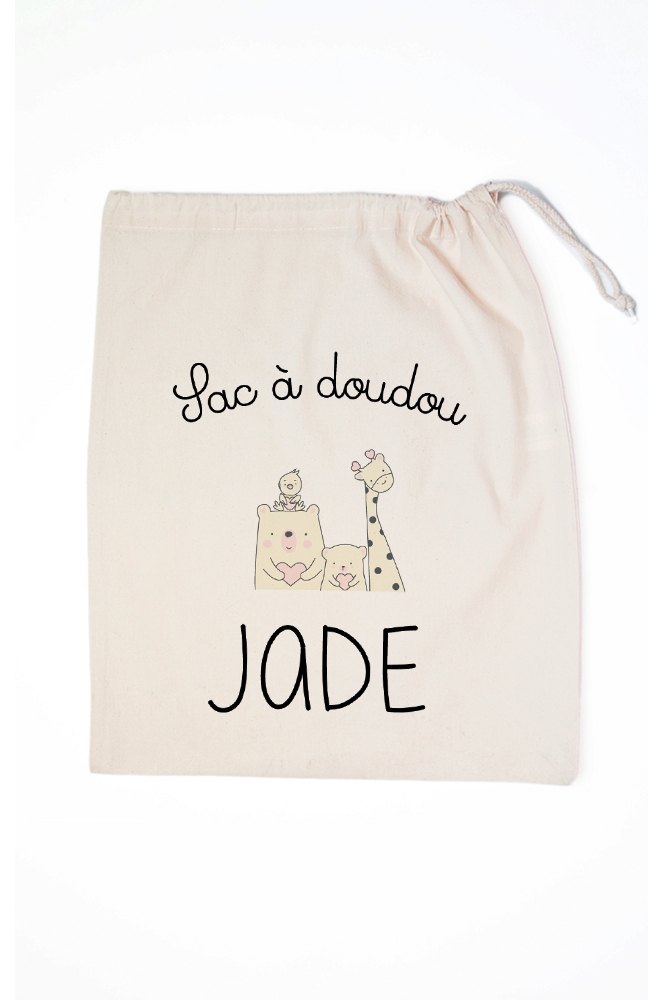 Sac à Doudou Cheval Personnalisé – 100% Polyester, 20x28,5 Cm, 2,5 Litres, Cordelette De Fermeture
