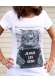 T-shirt femme - Chat je hais les gens