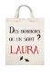 Tote bag Bonbons ou un sort à personnaliser