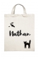 Tote bag Chat Noir personnaliser