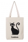 Tote bag Chat à personnaliser