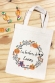 Tote bag Couronne bonbons à personnaliser