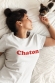 T-shirt Femme - Chaton (Effet Velours)