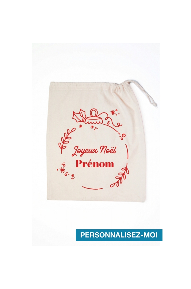 Pochette Joyeux No l personnalisable l TSHIRT CORNER