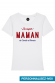 T-shirt Femme Super maman personnalisable