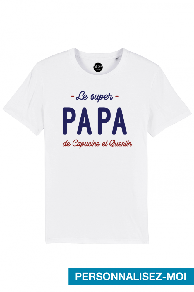 T-shirt homme SUPER PAPA