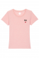 T-shirt Femme - Initiales coeur personnalisable