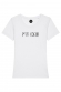 T-shirt femme personnalisable typo Bâton