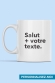 Mug personnalisable - Salut bande de votre texte