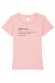 T-shirt Femme- Télétravail définition
