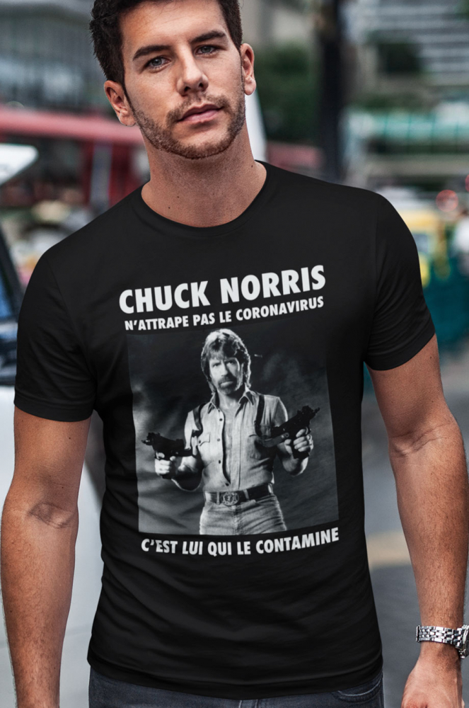 Tee shirt chuck norris Clearance
