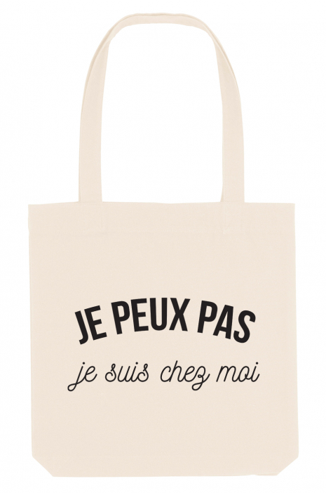 Tote Bag Humour « Je Peux Pas Je Me Barre à L’Île Maurice » - Sac Cabas Réutilisable, Imprimé En France