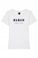 T-shirt femme - Maman + votre texte