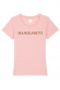 T-shirt femme - votre texte impression Or Rose