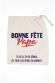 Pochette Bonne fête Papa personnalisable