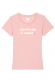 T-shirt Femme - Les Potins d'abord - Effet velours