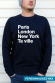 PARIS LONDON NY - Sweat Homme à personnaliser