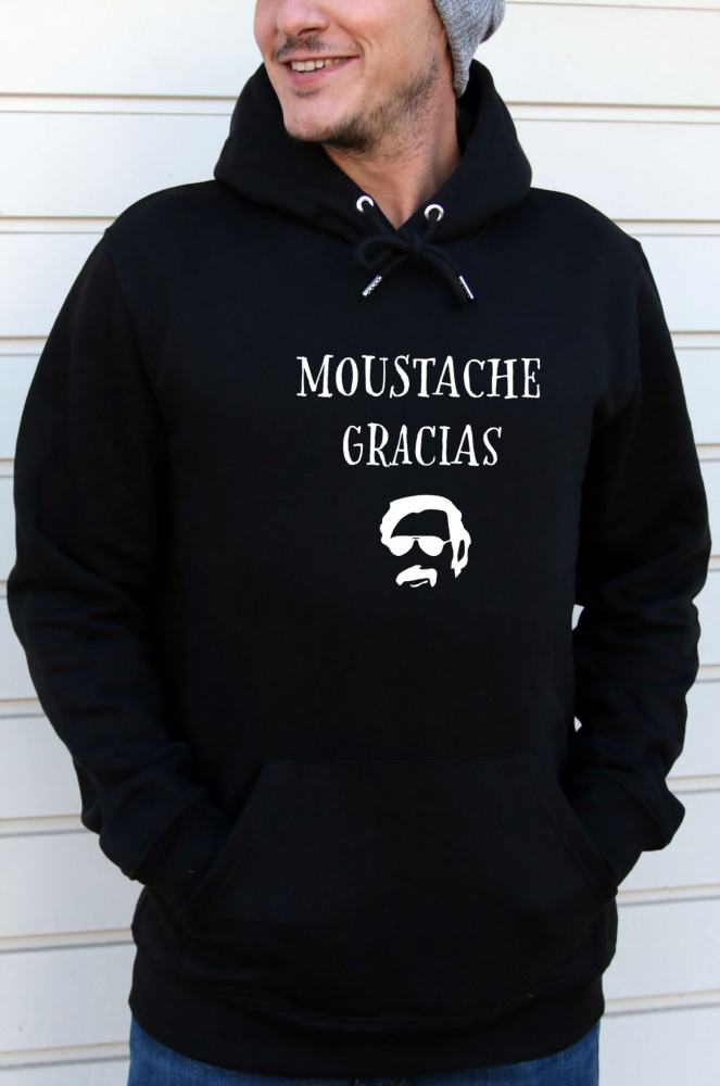 Moustache gracias humour cadeau drôle moustachu hipster Débardeur