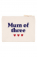 Mum of three - pochette 