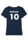 T-shirt Femme - Supporter France Personnalisable (non officiel) 