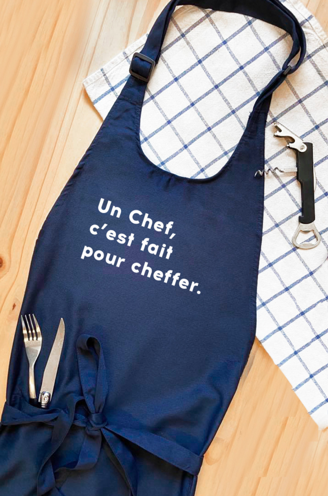 Tablier un chef c'est fait pour cheffer