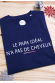 Le Papa idéal n'a pas de cheveux - T-shirt Homme