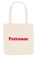 Tote bag - Patronne