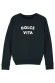 Dolce Vita - Sweat Femme - Inscription velours 