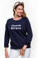 French RIviera - Sweat Femme - Inscription velours 