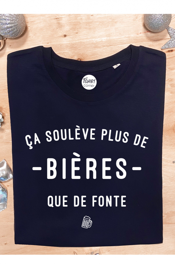 T-shirt Homme Port & Company Rouge XL - Logo Genesee Beer, Coton/polyester
