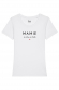 T-shirt "Mamie de coeur" personnalisable