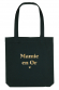 Tote bag - Mamie en or