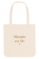 Tote bag - Mamie en or