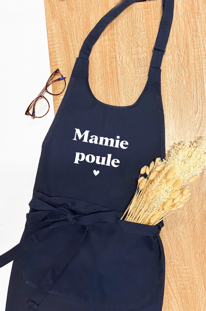 Tablier pour une Mamie poule et cool