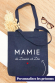 Tote Bag - Mamie de coeur - Personnalisable