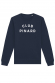 Sweat homme - Club Pinard (impression velours)