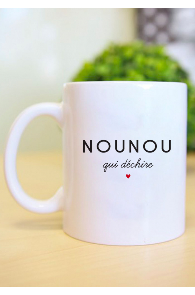 Mug Nounou qui déchire - imprimé en France