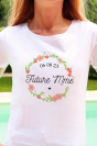 T-shirt Femme personnalisable - Future madame