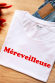 Merveilleuse- T-shirt Femme