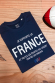 T-shirt Rugby - Je supporte la France et toutes les équipes qui jouent contre les anglais