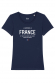 T-shirt femme Rugby - Je supporte la France et toutes les équipes qui jouent contre les anglais