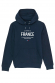 Hoodie Rugby - Je supporte la France et toutes les équipes qui jouent contre les anglais